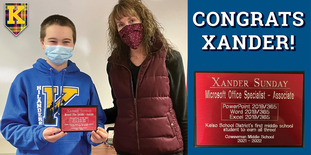 congrats xander