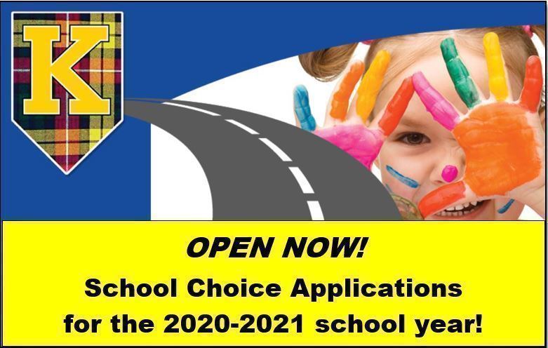 School Choice Applications--Open Now!