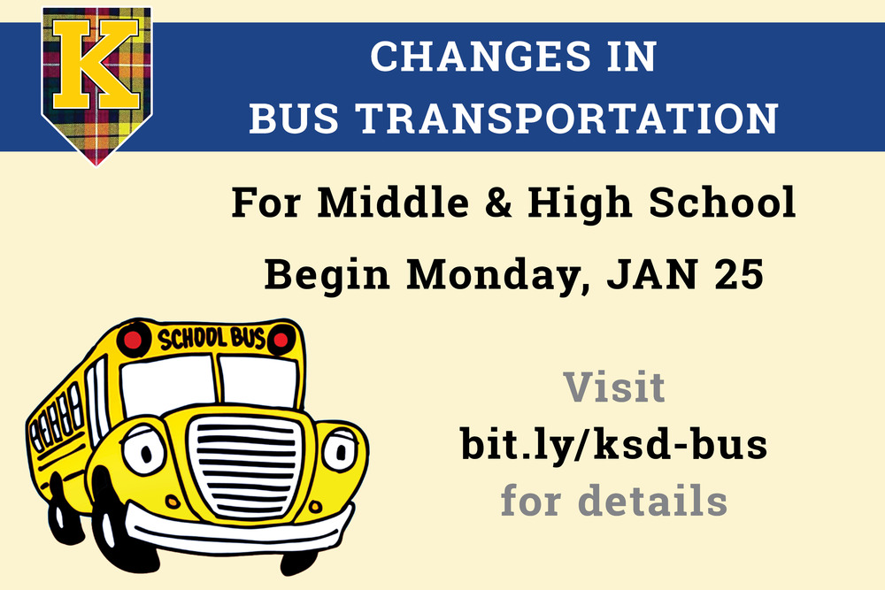 bus changes