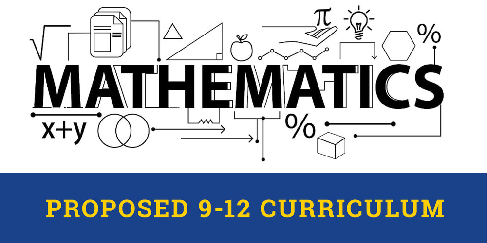 math proposed curriculum