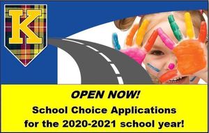 School Choice Applications--Open Now!