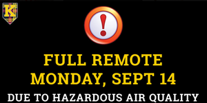 Full Remote tomorrow 9/14/2020